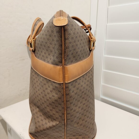 Vintage Gucci GG Luggage Set with Stripes - Picture 9 of 16